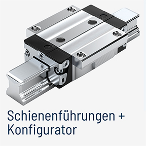 Amsler Schienenführung + Konfigurator